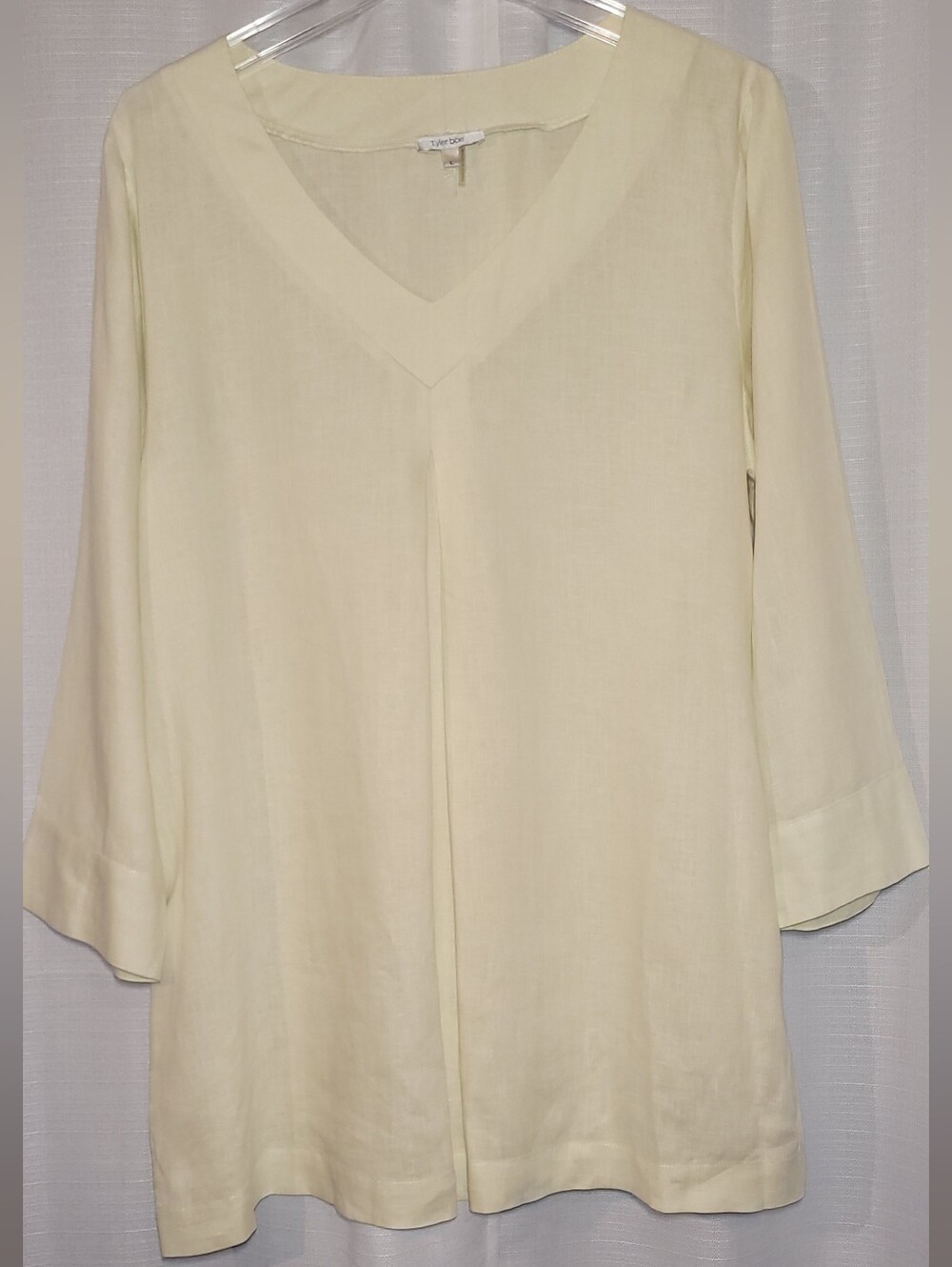 Tyler Böe Women's Linen Pale Yellow Blouse